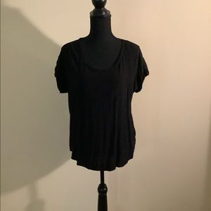 Pleione black Blouse Size Large